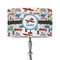 Transportation 12" Drum Lampshade - ON STAND (Poly Film)