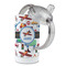 Transportation 12 oz Stainless Steel Sippy Cups - Top Off