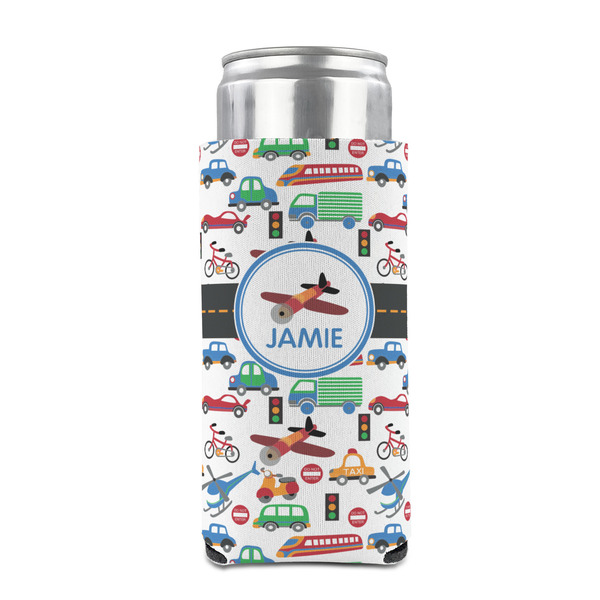 Transportation 12oz Tall Can Sleeve - FRONT (on can)