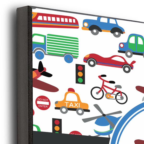 Transportation 12x12 Wood Print - Closeup