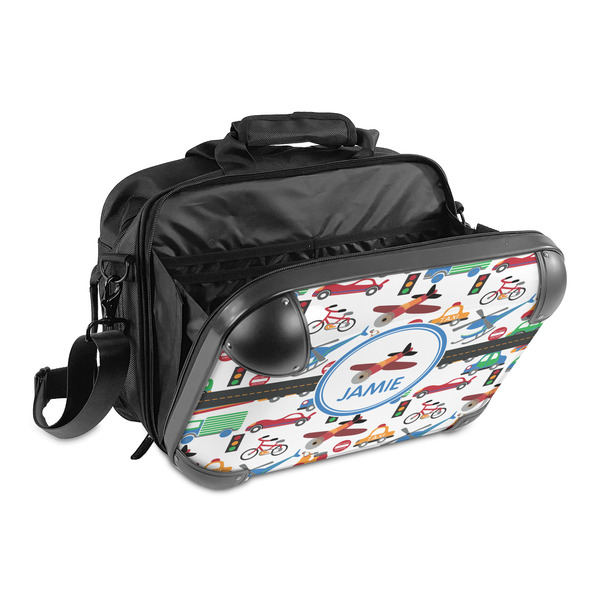 Transportation 15" Hard Shell Briefcase - Open