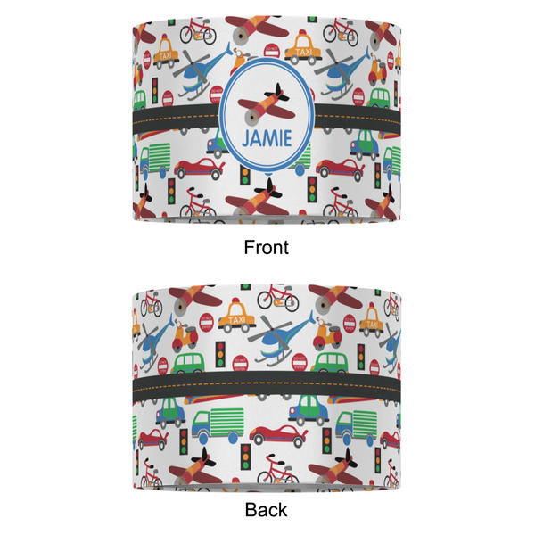 Transportation 16" Drum Lampshade - APPROVAL (Fabric)