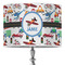 Transportation 16" Drum Lampshade - ON STAND (Poly Film)