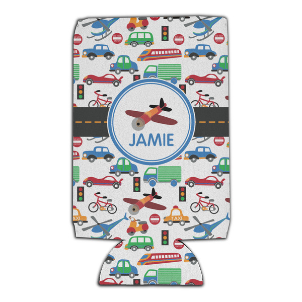 Transportation 16oz Can Sleeve - Set of 4 - FRONT