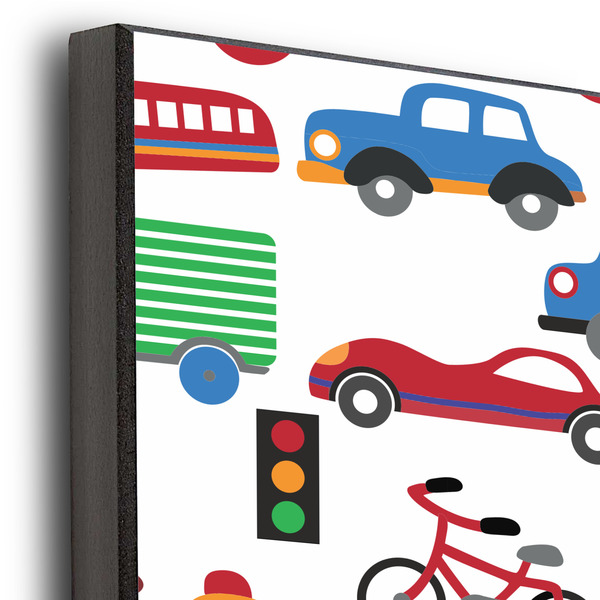 Transportation 16x20 Wood Print - Closeup