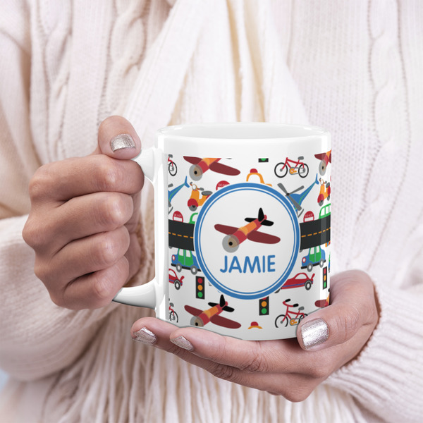 Transportation 20oz Coffee Mug - LIFESTYLE