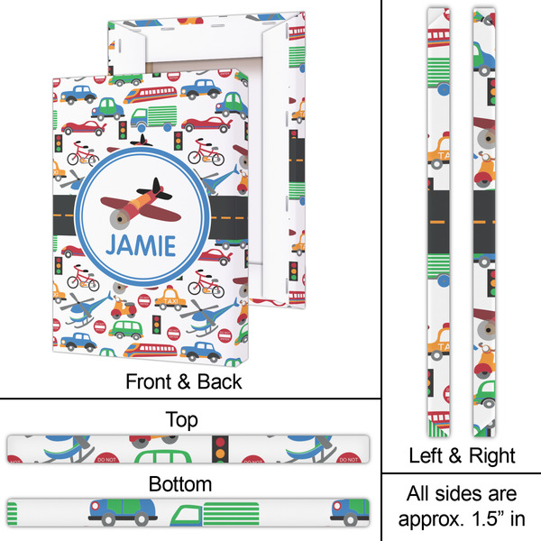 Transportation 20x30 - Canvas Print - Approval