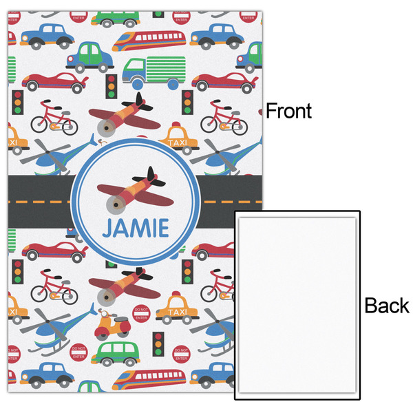 Transportation 20x30 - Matte Poster - Front & Back