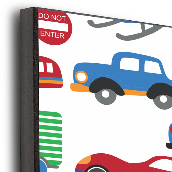 Transportation 20x30 Wood Print - Closeup