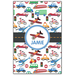 Transportation Wood Print - 20x30 (Personalized)