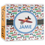 Transportation 3-Ring Binder - 3 inch (Personalized)