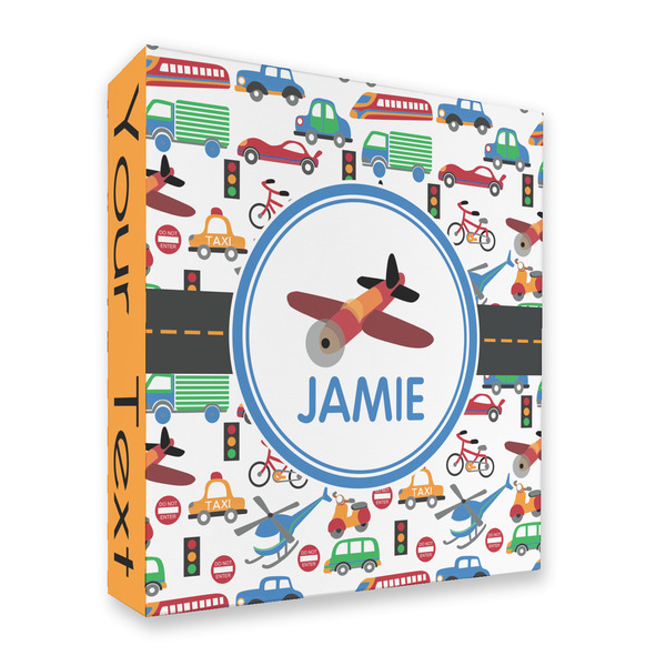 Transportation 3 Ring Binders - Full Wrap - 2" - FRONT