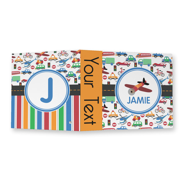 Transportation 3 Ring Binders - Full Wrap - 2" - OPEN OUTSIDE