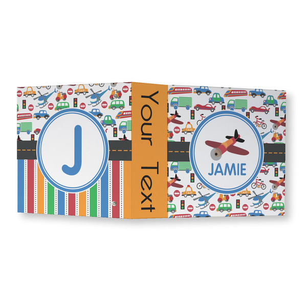 Transportation 3 Ring Binders - Full Wrap - 3" - OPEN OUTSIDE