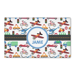 Transportation 3' x 5' Indoor Area Rug (Personalized)