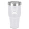 Transportation 30 oz Stainless Steel Tumbler - White - Single-Sided (Personalized)