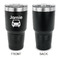Transportation 30 oz Stainless Steel Ringneck Tumblers - Black - Single Sided - APPROVAL