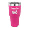Transportation 30 oz Stainless Steel Tumbler - Pink - Single Sided (Personalized)