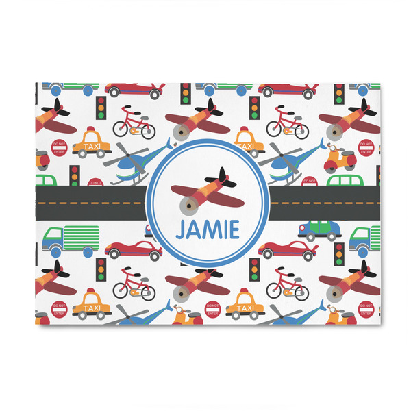 Custom Transportation 4' x 6' Patio Rug (Personalized)