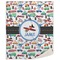 Transportation Sherpa Throw Blanket - 60"x80" (Personalized)