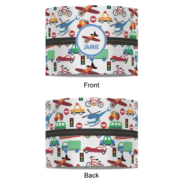 Transportation 8" Drum Lampshade - APPROVAL (Fabric)