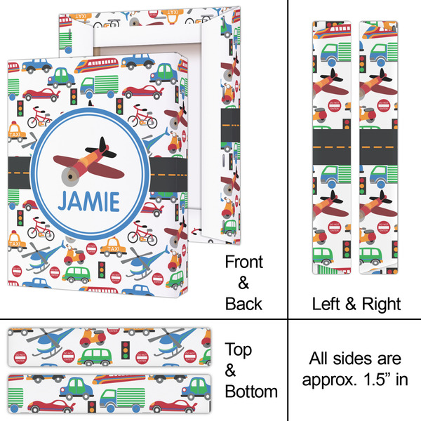 Transportation 8x10 - Canvas Print - Approval