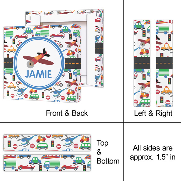 Transportation 8x8 - Canvas Print - Approval