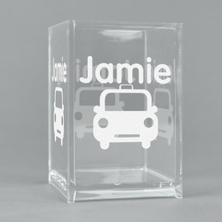 Transportation Acrylic Pen Holder (Personalized)
