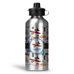 Transportation Water Bottles - 20 oz - Aluminum (Personalized)