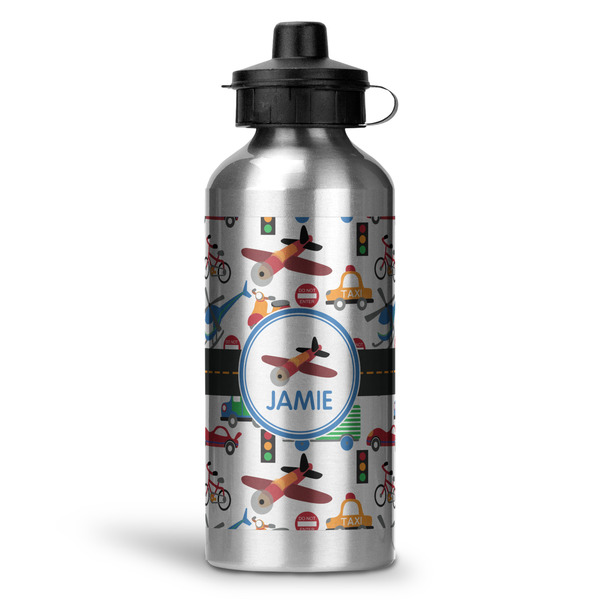 Custom Transportation Water Bottle - Aluminum - 20 oz (Personalized)