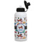 Transportation Water Bottles - Aluminum - 20 oz - White (Personalized)