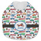 Transportation Jersey Knit Baby Bib w/ Name or Text