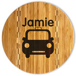 Transportation Bamboo Cutting Board (Personalized)