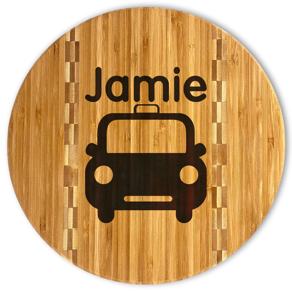 Custom Transportation Bamboo Cutting Board (Personalized)