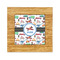 Transportation Bamboo Trivet with Ceramic Tile Insert (Personalized)