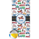 Transportation Beach Towel (Personalized)