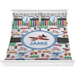 Transportation Comforter Set - King (Personalized)