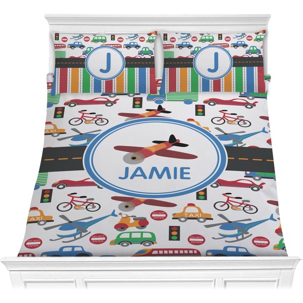 Custom Transportation Comforters (Personalized)