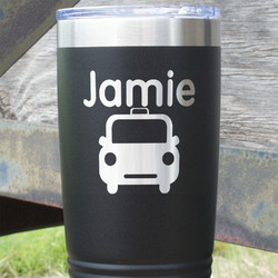 Transportation 20 oz Stainless Steel Tumbler (Personalized)