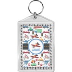 Transportation Bling Keychain (Personalized)