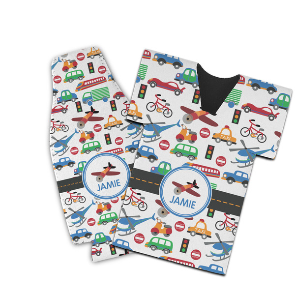 Custom Transportation Bottle Cooler (Personalized)