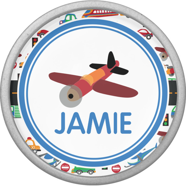 Transportation Cabinet Knob - Nickel - Front