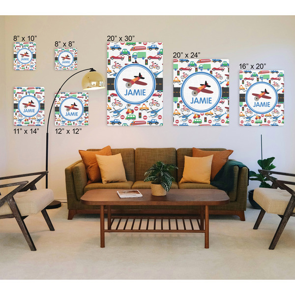 Transportation Canvas Prints - Multiple Sizes