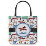 Transportation Canvas Tote Bag - Large - 18"x18" (Personalized)