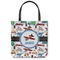 Transportation Canvas Tote Bag - Small - 13"x13" (Personalized)