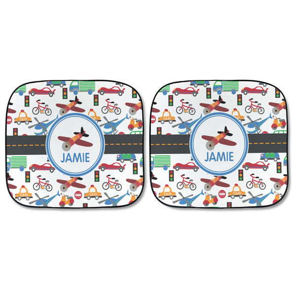 Transportation Car Sun Shades - FRONT