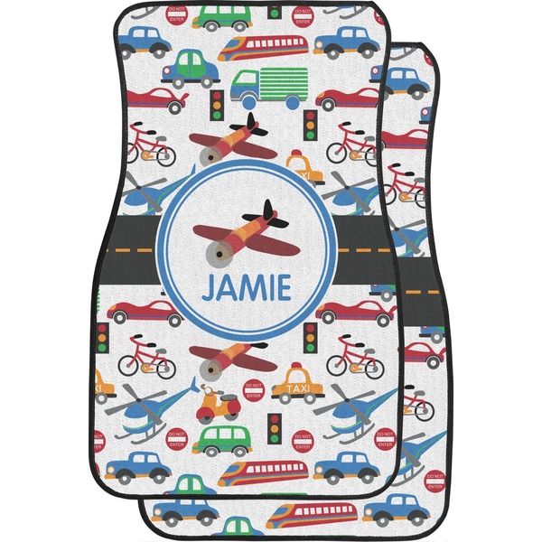 Transportation Custom Car Floor Mats (Front Seat)