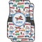Transportation Car Floor Mats (Front Seat) (Personalized)