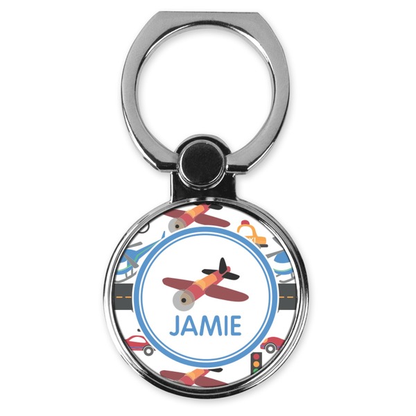 Custom Transportation Cell Phone Ring Stand & Holder (Personalized)