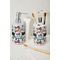 Transportation Ceramic Bathroom Accessories - LIFESTYLE (toothbrush holder & soap dispenser)